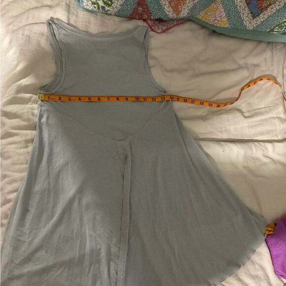 NWOT Lauren Moshi Light Gray Swing Trapeze Tunic Top Tank Size XS - Picture 4 of 6